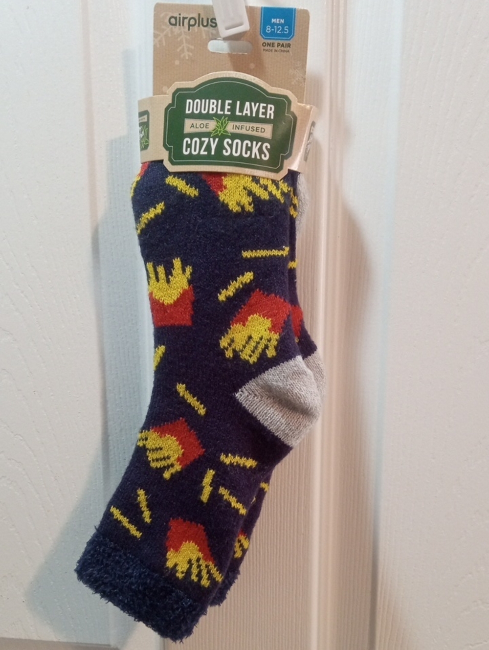 AIRPLUS MEN'S LOUNGE CREW SOCKS